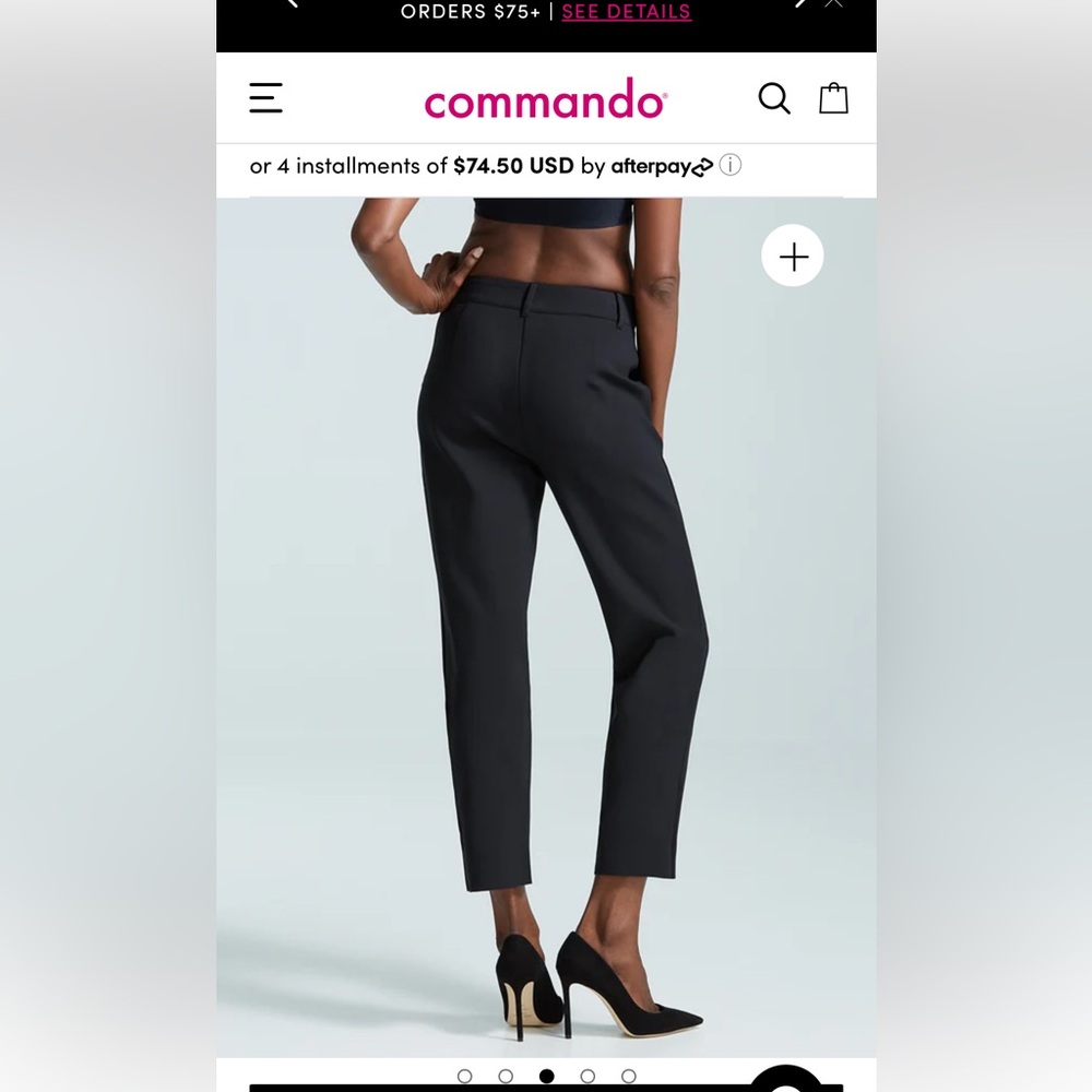 COMMANDO 7/8 CEO TROUSER NEOPRENE PANTS SIZE SMALL - Picture 7 of 10